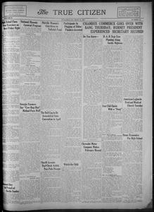 The true citizen, 1927 March 12