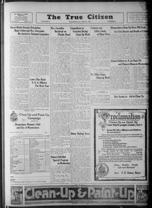 The true citizen, 1928 April 14