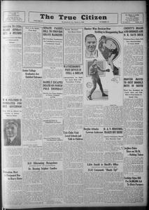 The true citizen, 1929 March 2