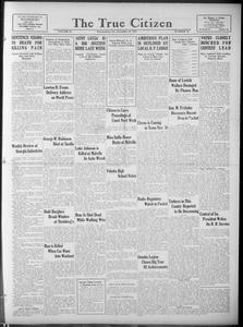 The true citizen, 1929 November 16