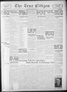 The true citizen, 1931 May 1