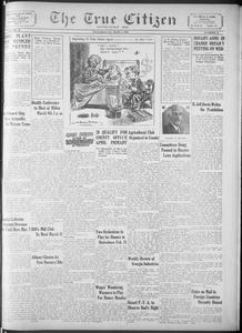 The true citizen, 1932 March 4