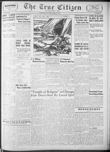 The true citizen, 1933 August 25