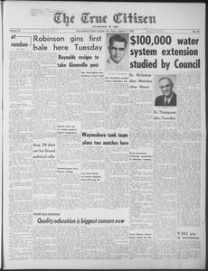 The true citizen, 1958 August 7