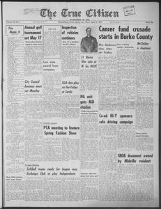 The true citizen, 1959 April 9