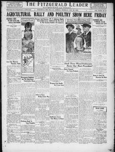 Fitzgerald leader enterprise and press, 1923 November 22
