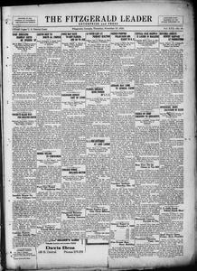 Fitzgerald leader enterprise and press, 1925 November 19