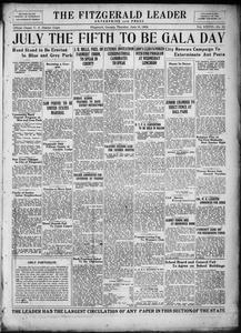 Fitzgerald leader enterprise and press, 1926 June 10
