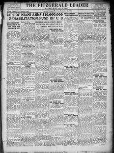 Fitzgerald leader enterprise and press, 1926 September 23