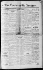 The Danielsville monitor, 1919 May 16