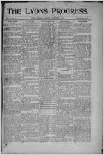 The Lyons progress, 1911 December 8