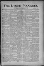 The Lyons progress, 1912 February 23