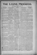 The Lyons progress, 1912 March 8