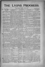 The Lyons progress, 1912 July 12