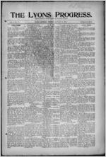 The Lyons progress, 1912 August 16
