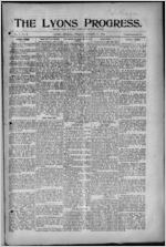 The Lyons progress, 1912 October 11