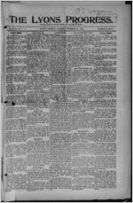 The Lyons progress, 1912 December 27