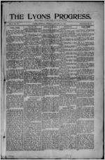 The Lyons progress, 1913 January 10