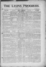 The Lyons progress, 1913 May 16