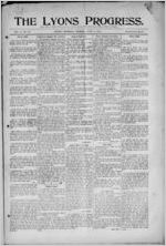 The Lyons progress, 1914 July 3