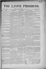 The Lyons progress, 1914 August 28