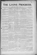 The Lyons progress, 1914 September 4