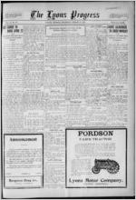 The Lyons progress, 1921 March 10