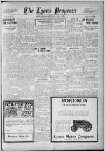The Lyons progress, 1921 April 7