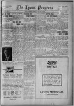 The Lyons progress, 1921 October 14