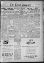 The Lyons progress, 1921 December 22