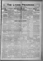 The Lyons progress, 1922 March 23