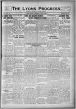 The Lyons progress, 1922 April 20