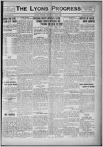 The Lyons progress, 1922 June 1