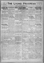 The Lyons progress, 1923 January 18