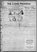 The Lyons progress, 1924 January 3