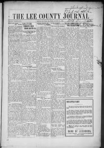 The Lee County journal, 1923 August 31
