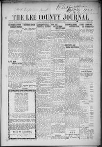 The Lee County journal, 1923 September 28