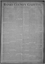 Banks County gazette, 1891 March 11