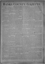 Banks County gazette, 1891 April 8