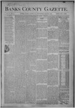 Banks County gazette, 1892 March 2