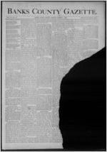 Banks County gazette, 1892 April 5