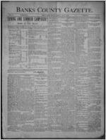 Banks County gazette, 1893 June 15