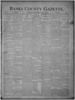 Banks County gazette, 1893 August 31
