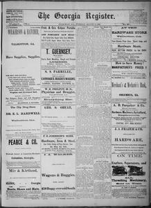 The Georgia register, 1882 August 1