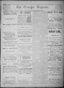 The Georgia register, 1882 October 3