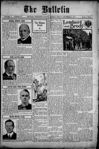 The bulletin, 1916 September 8