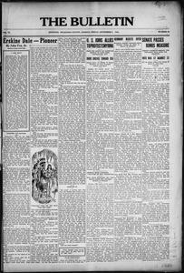 The bulletin, 1922 September 8