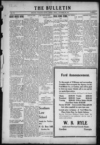 The bulletin, 1922 December 1
