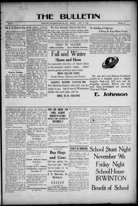 The bulletin, 1928 November 9