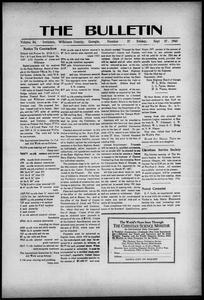 The bulletin, 1940 September 27